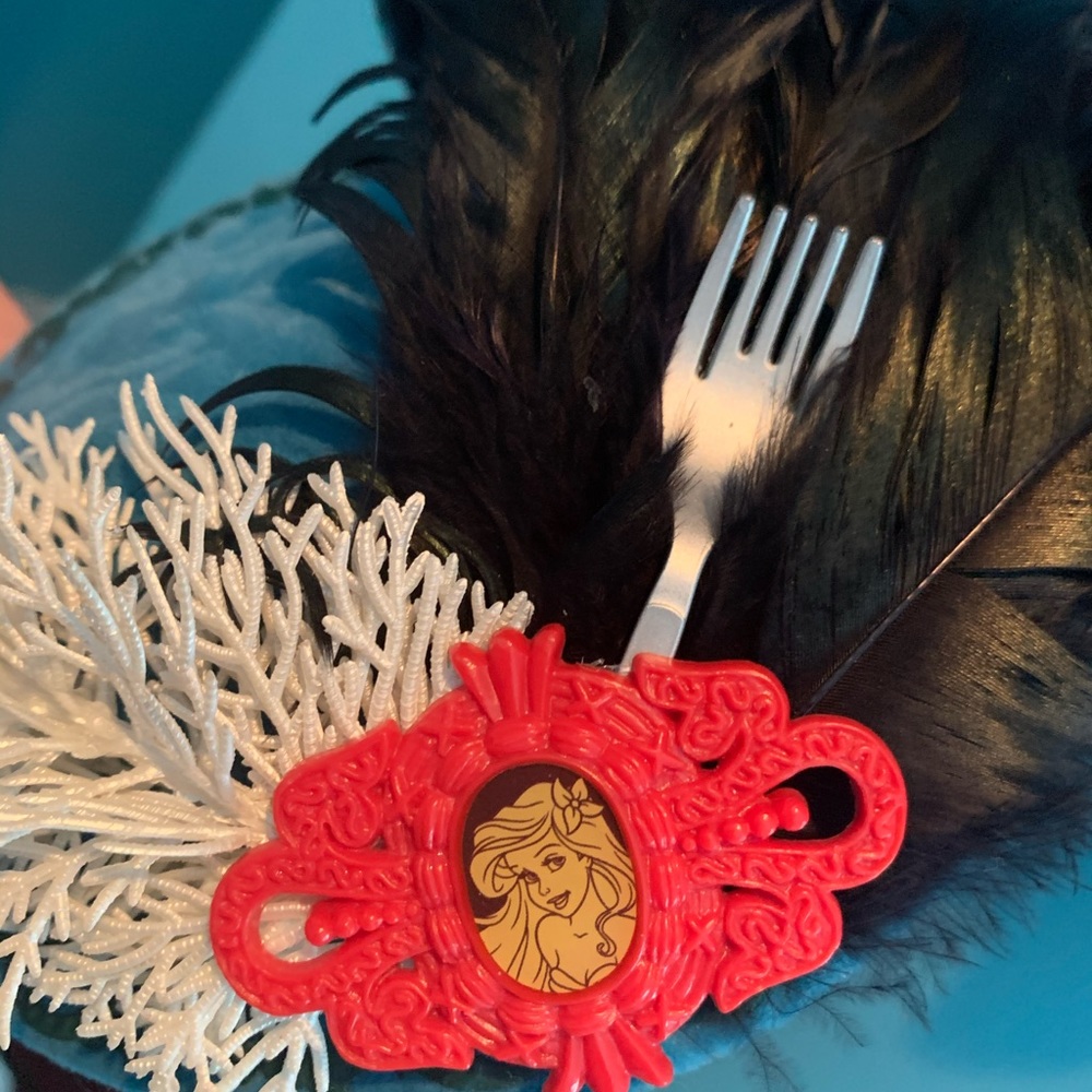 The Little Mermaid Ariel Fascinator -NWT